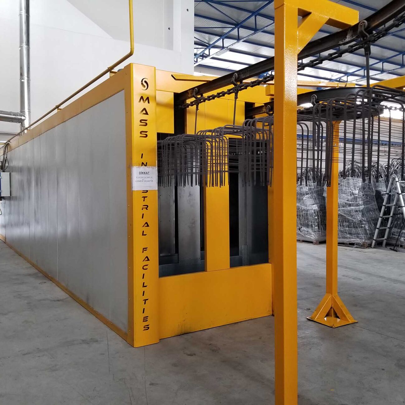 Automated Powder Coating Conveyor Systems Factory: Turkey Manufacturer ...